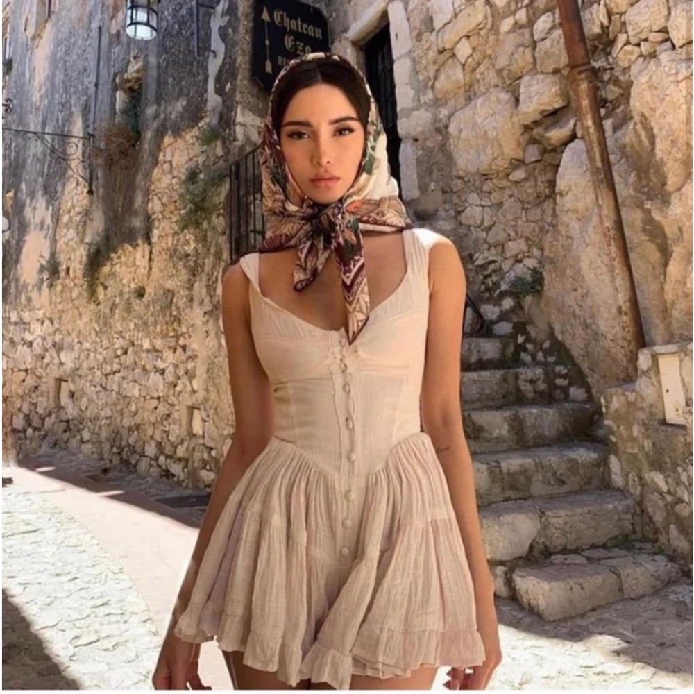 Vanessa Mooney Elisabeth Romper Dress